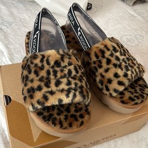 Fuzz’n II Cheetah UGG Slippers
